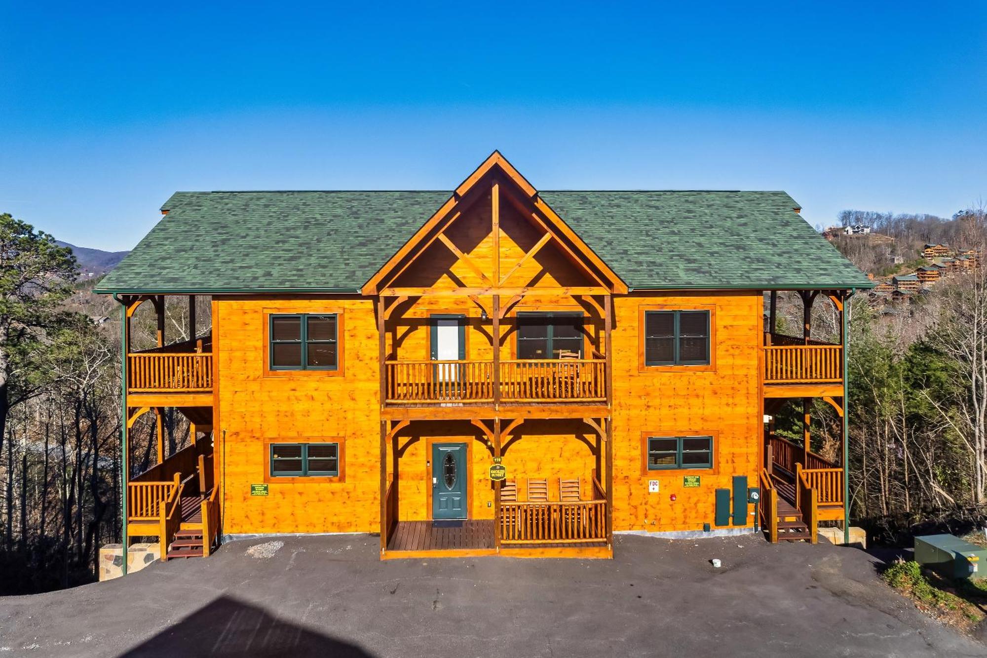 Full Equipped Cabin With A Pool And Game Room Smokies Views Gatlinburg Zewnętrze zdjęcie