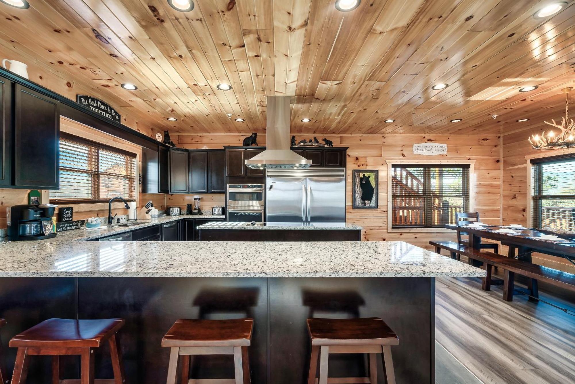 Full Equipped Cabin With A Pool And Game Room Smokies Views Gatlinburg Zewnętrze zdjęcie