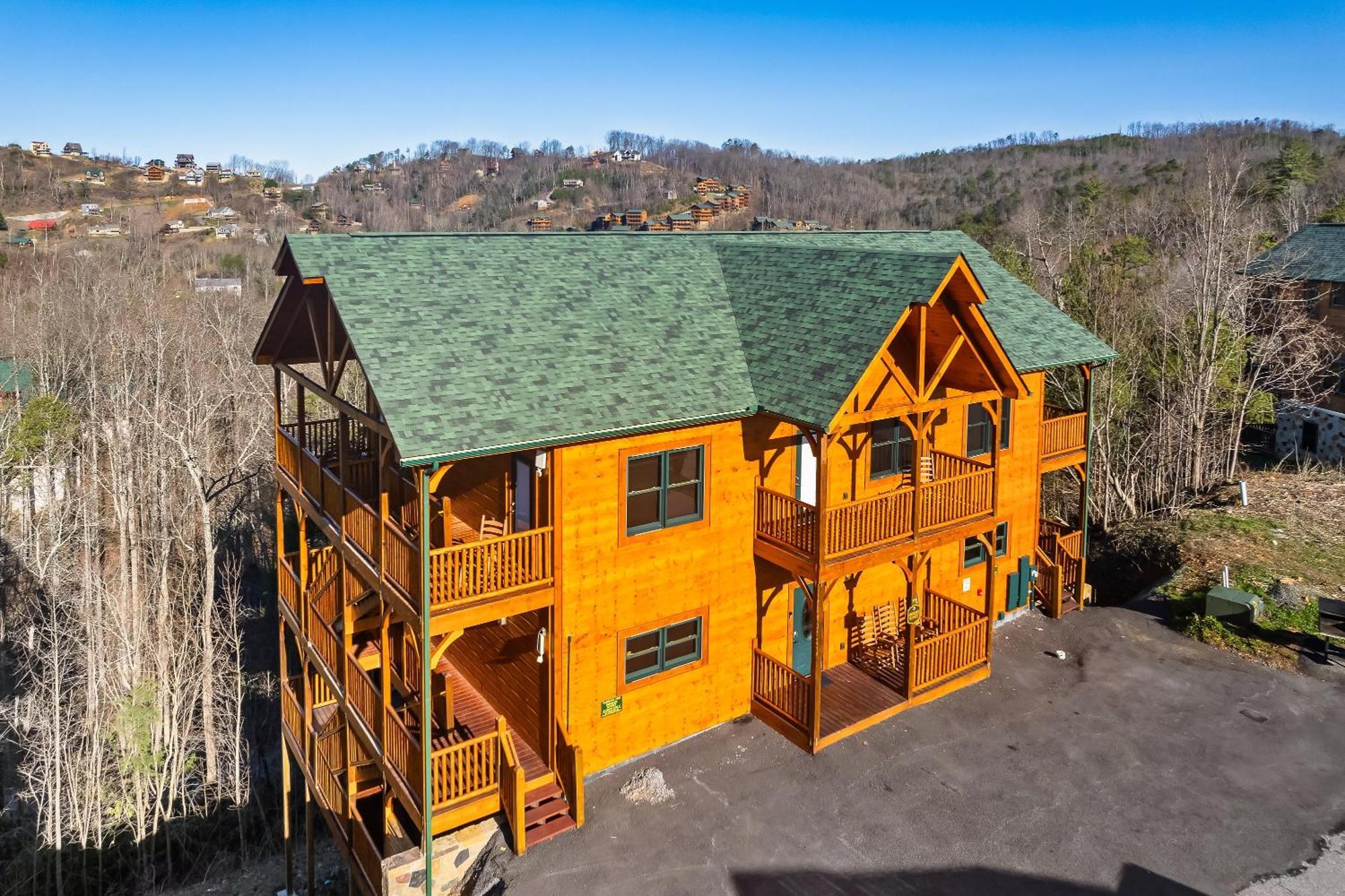 Full Equipped Cabin With A Pool And Game Room Smokies Views Gatlinburg Zewnętrze zdjęcie