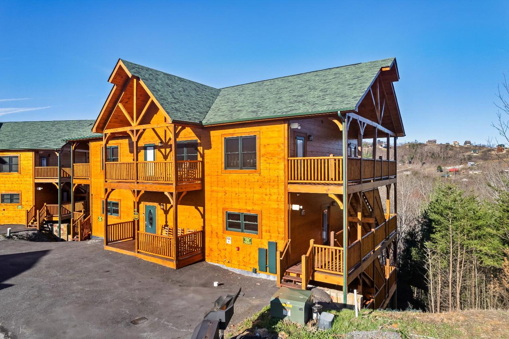 Full Equipped Cabin With A Pool And Game Room Smokies Views Gatlinburg Zewnętrze zdjęcie