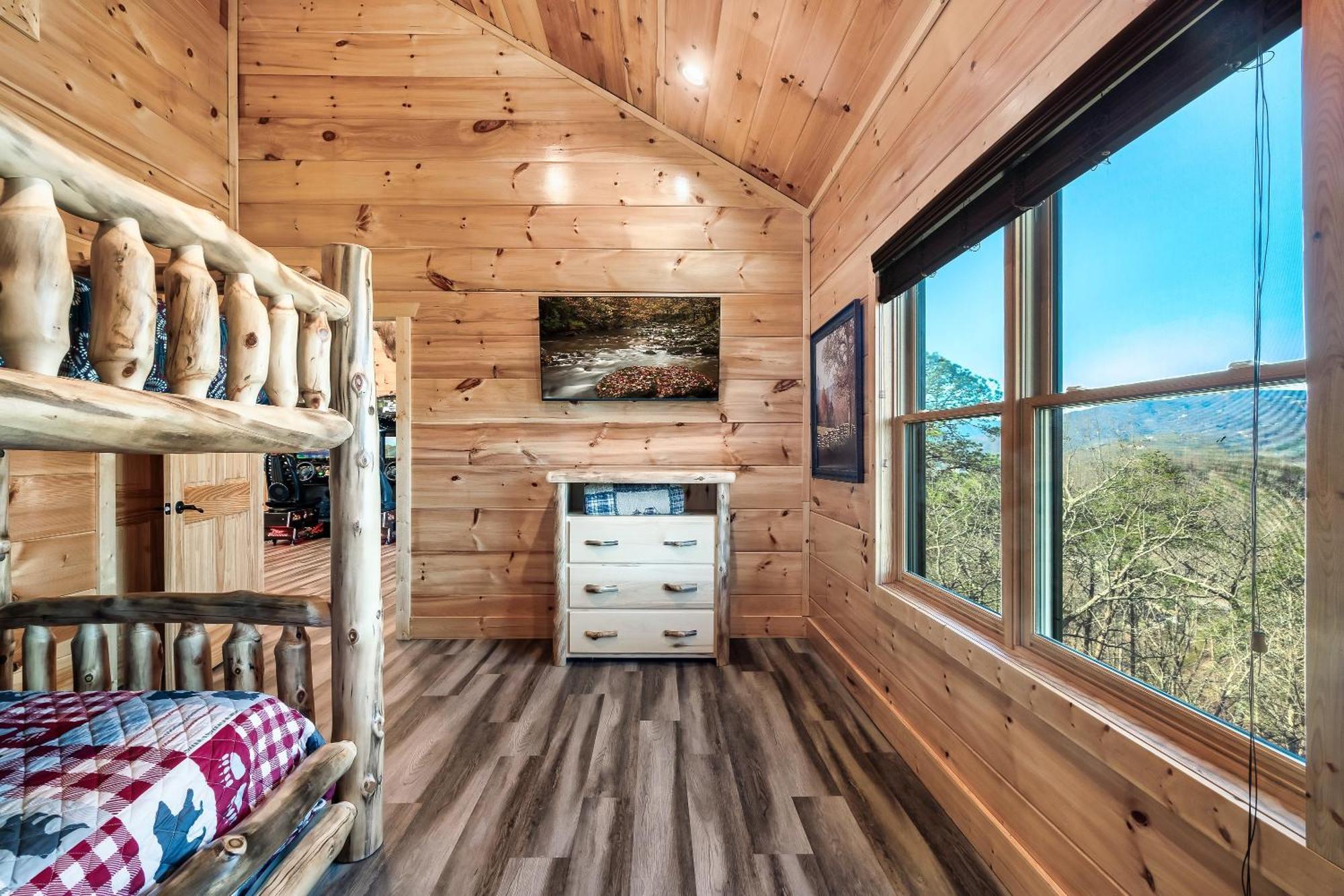 Full Equipped Cabin With A Pool And Game Room Smokies Views Gatlinburg Zewnętrze zdjęcie